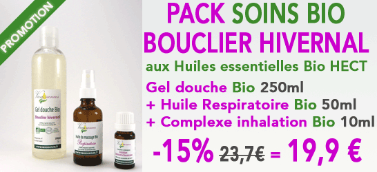 Pasck Soins Bio Bouclier Hivernal 100% naturel aux Huiles essentielles Bio